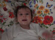 Laughing Baby Gets First Shave